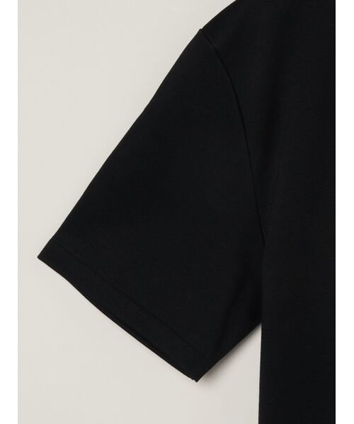 three dots / スリードッツ Tシャツ | Men's creamy double knit t-shirt | 詳細3