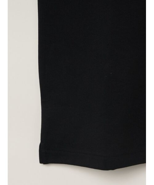 three dots / スリードッツ Tシャツ | Men's creamy double knit t-shirt | 詳細4