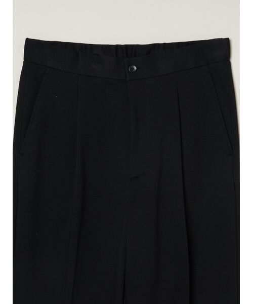 three dots / スリードッツ その他パンツ | Men's creamy double knit trousers | 詳細2