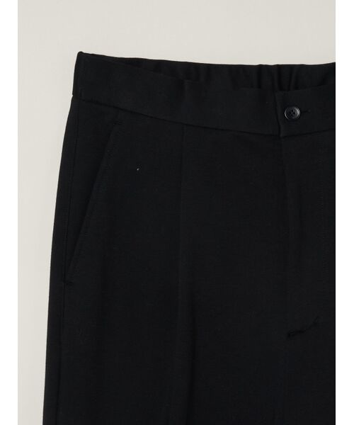 three dots / スリードッツ その他パンツ | Men's creamy double knit trousers | 詳細3