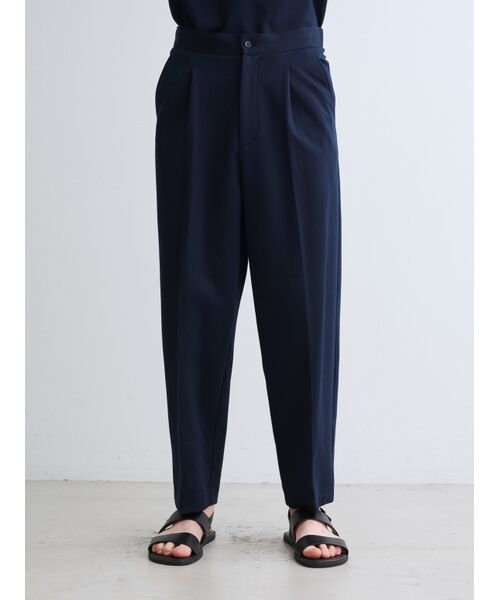 three dots / スリードッツ その他パンツ | Men's creamy double knit trousers | 詳細8