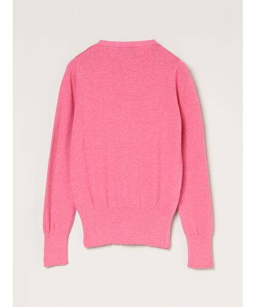 セール】 Cotton melange l/s crew cardigan （カーディガン