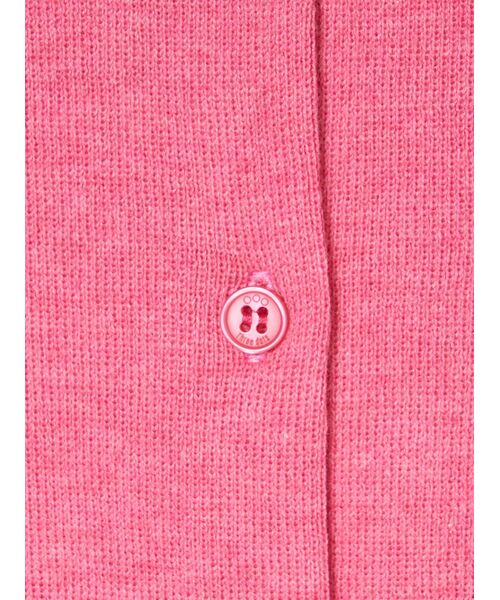 three dots / スリードッツ カーディガン・ボレロ | Cotton melange l/s crew cardigan | 詳細5