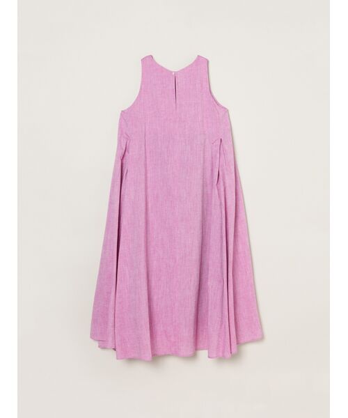 three dots / スリードッツ ドレス | Cotton linen dress | 詳細1