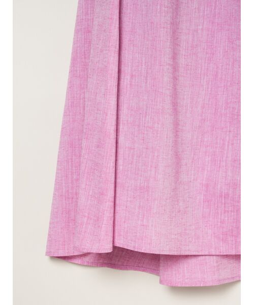three dots / スリードッツ ドレス | Cotton linen dress | 詳細4