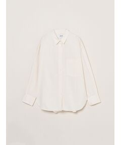 three dots / スリードッツ シャツ・ブラウス | Cotton linen shirt