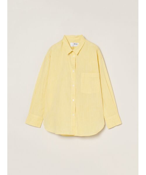 three dots / スリードッツ その他トップス | Cotton linen shirt | 詳細6