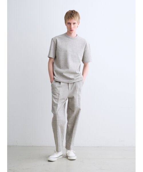 three dots / スリードッツ その他パンツ | Men's threne recycled cotton trousers | 詳細7