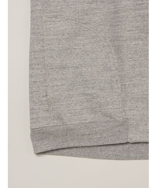 three dots / スリードッツ パーカー | Men's threne recycled cotton hoody | 詳細4