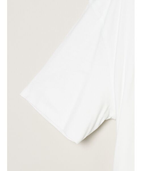 three dots / スリードッツ Tシャツ | Men's milky jersey t-shirt | 詳細3