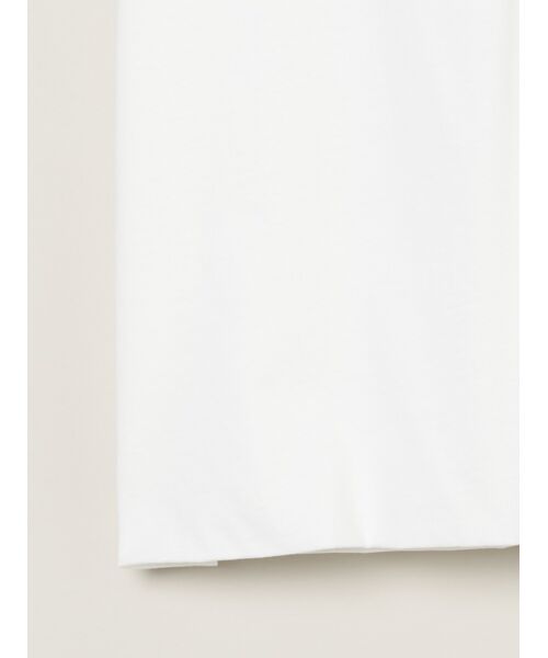 three dots / スリードッツ Tシャツ | Men's milky jersey t-shirt | 詳細4