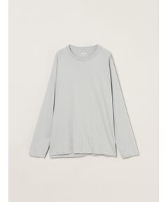 three dots / スリードッツ Tシャツ | Men's milky jersey l/s t-shirt