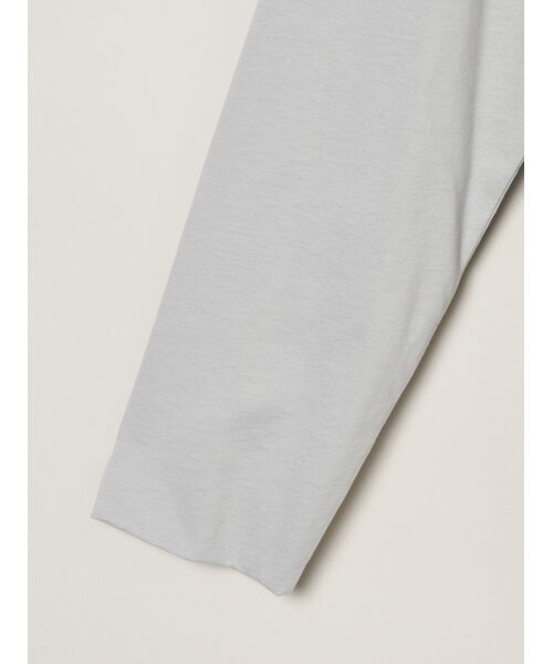 three dots / スリードッツ Tシャツ | Men's milky jersey l/s t-shirt | 詳細3