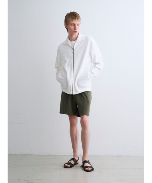 three dots / スリードッツ テーラードジャケット | Men's pile face zip blouson | 詳細10