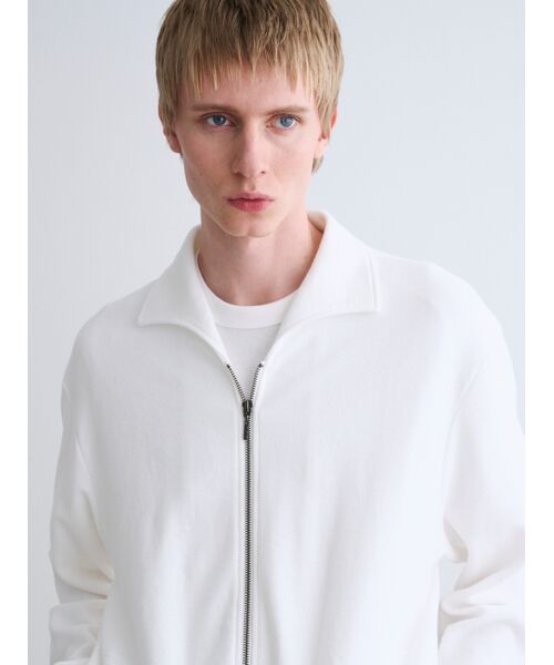 three dots / スリードッツ テーラードジャケット | Men's pile face zip blouson | 詳細7