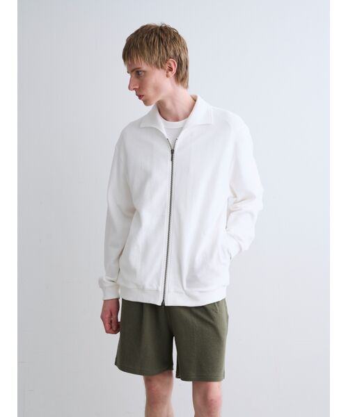 three dots / スリードッツ テーラードジャケット | Men's pile face zip blouson | 詳細8