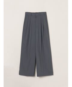 three dots / スリードッツ その他パンツ | Stretch typewriter tuckwidepants