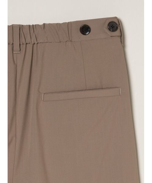 three dots / スリードッツ その他パンツ | Stretch typewriter tuckwidepants | 詳細4