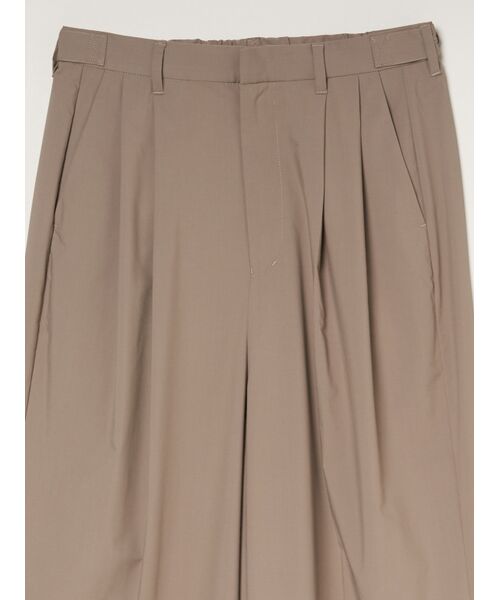 three dots / スリードッツ その他パンツ | Stretch typewriter tuckwidepants | 詳細2