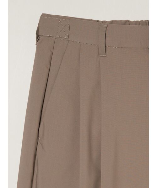 three dots / スリードッツ その他パンツ | Stretch typewriter tuckwidepants | 詳細3