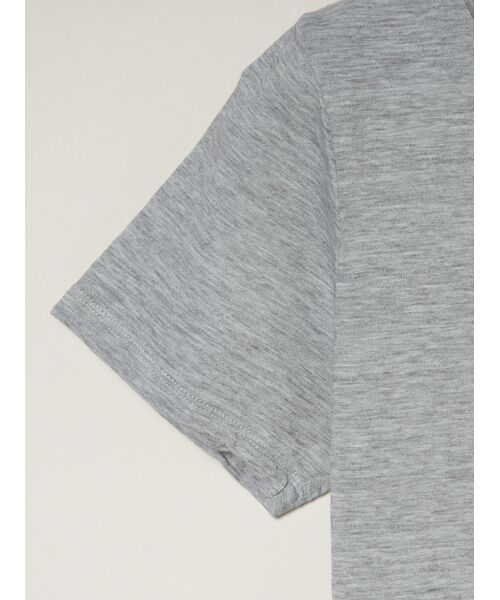 three dots / スリードッツ Tシャツ | Sheer slub s/s tee | 詳細3