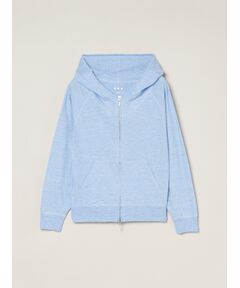 three dots / スリードッツ その他トップス | Sheer slub zip up hoody