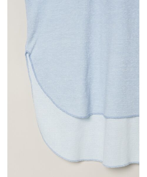 three dots / スリードッツ Tシャツ | Vintage thermal loose tee | 詳細4