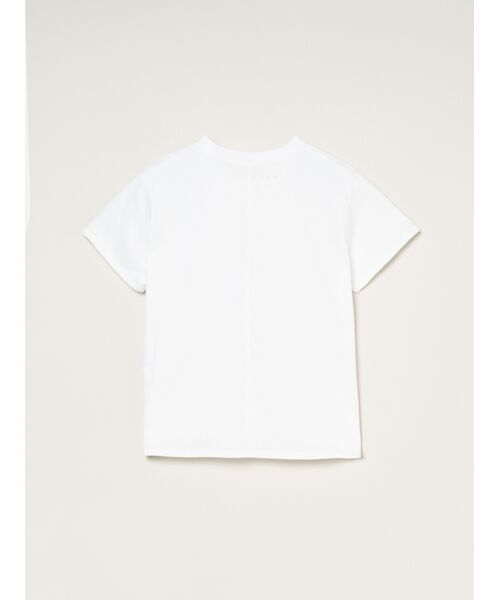 three dots / スリードッツ その他トップス | sanded jersey mini tee | 詳細1