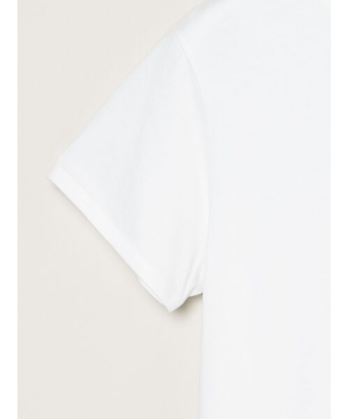three dots / スリードッツ その他トップス | sanded jersey mini tee | 詳細3
