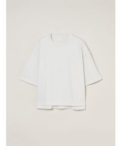 three dots / スリードッツ Tシャツ | Sanded jersey loose tee