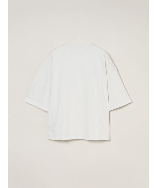 three dots / スリードッツ Tシャツ | Sanded jersey loose tee | 詳細1