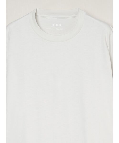 three dots / スリードッツ Tシャツ | Sanded jersey loose tee | 詳細2