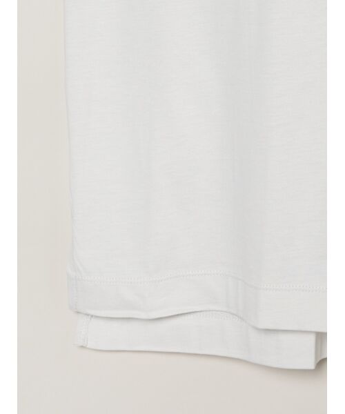 three dots / スリードッツ Tシャツ | Sanded jersey loose tee | 詳細4