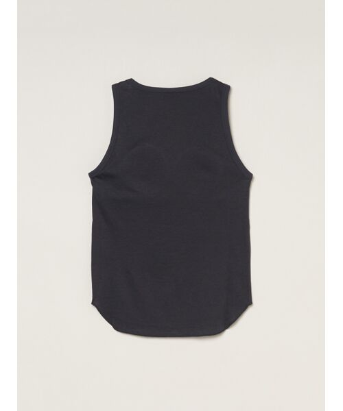 three dots / スリードッツ その他トップス | Smile double cotton bra tanktop | 詳細5