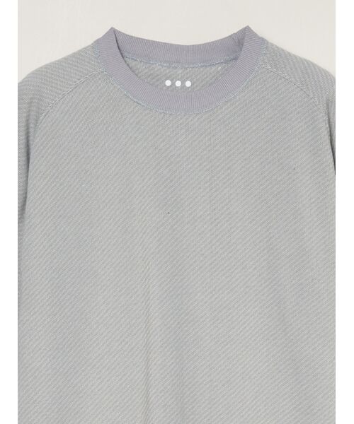 three dots / スリードッツ Tシャツ | Men's pile t-shirt | 詳細2