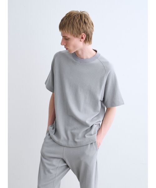 three dots / スリードッツ Tシャツ | Men's pile t-shirt | 詳細6