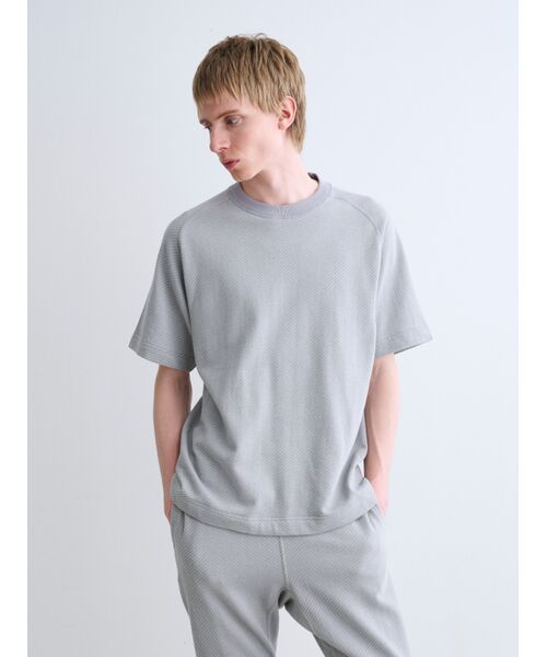 three dots / スリードッツ Tシャツ | Men's pile t-shirt | 詳細8