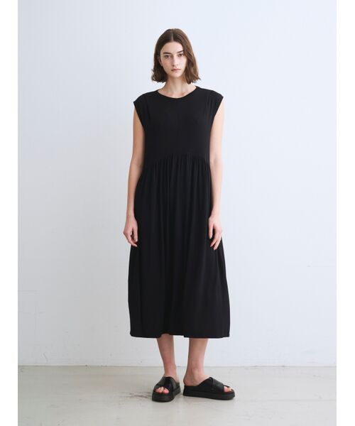 Travel line high low dress （ドレス）｜three dots