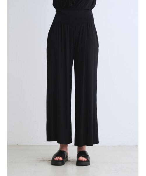 three dots / スリードッツ その他パンツ | Travel line fold over pants | 詳細9