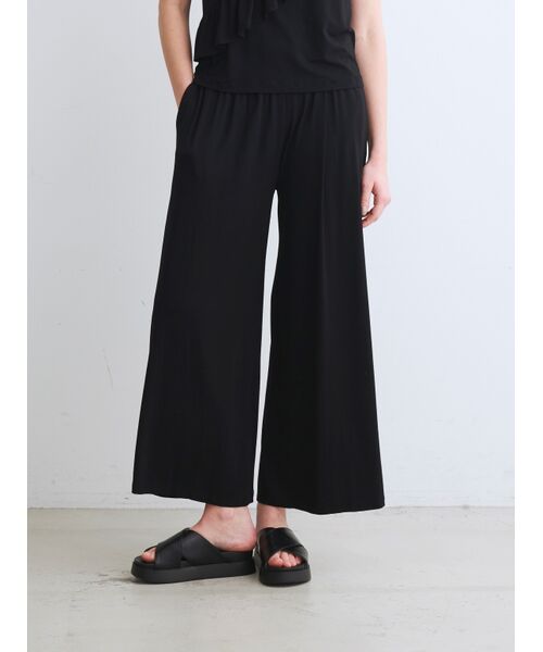 three dots / スリードッツ その他パンツ | Travel line fold over pants | 詳細6