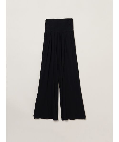 three dots / スリードッツ その他パンツ | Travel line fold over pants(black)