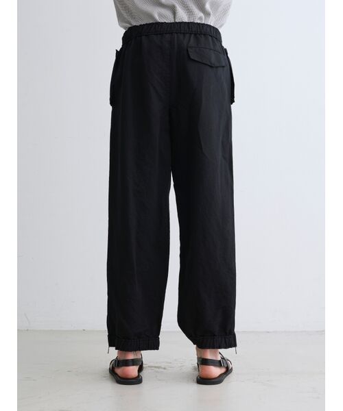 three dots / スリードッツ その他パンツ | Men's garmentdye linencotton pants | 詳細10