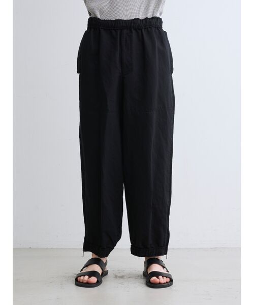 three dots / スリードッツ その他パンツ | Men's garmentdye linencotton pants | 詳細8