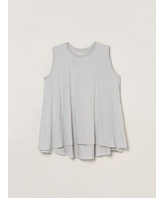 three dots / スリードッツ その他トップス | Milky jersey drape tank