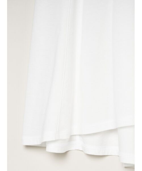 three dots / スリードッツ その他トップス | Milky jersey drape tank | 詳細4