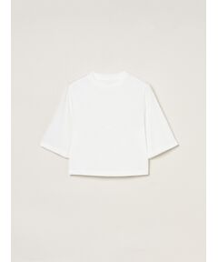 three dots / スリードッツ Tシャツ | Milky jersey mini tee