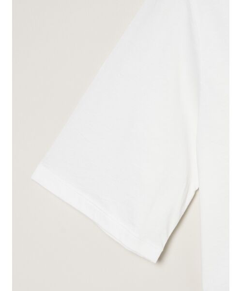 three dots / スリードッツ Tシャツ | Milky jersey mini tee | 詳細3