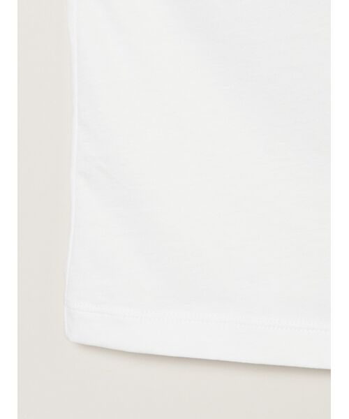 three dots / スリードッツ Tシャツ | Milky jersey mini tee | 詳細4