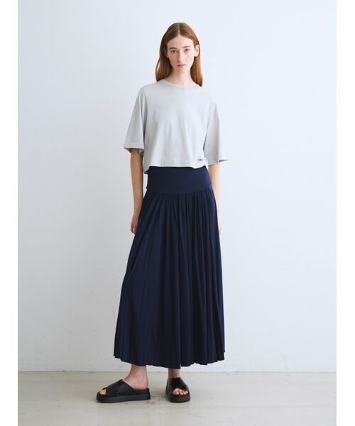 three dots / スリードッツ Tシャツ | Milky jersey mini tee | 詳細8