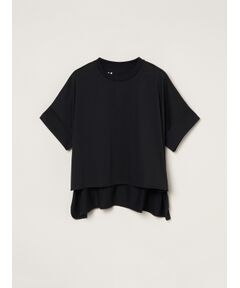 three dots / スリードッツ Tシャツ | Milky jersey wide tee